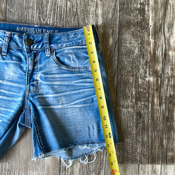 🌟AMERICAN EAGLE 🦅 OUTFITTERS MIDI DENIM SHORTS, 6 - Picture 9 of 10